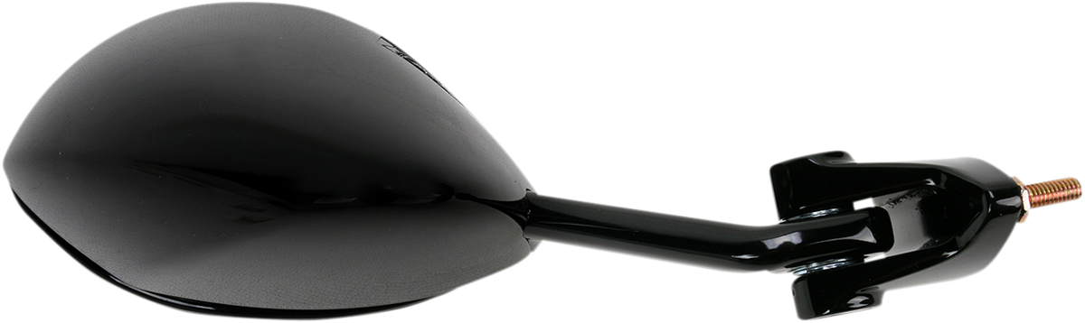 Emgo Mirror - Side View - Cat Eye - Black - Left 2002-2005 Kawasaki ZX1200 Ninja ZX-12R