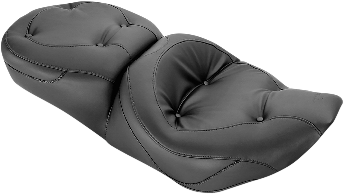Mustang Regal Wide Touring Seat - '97-'07 Harley Davidson