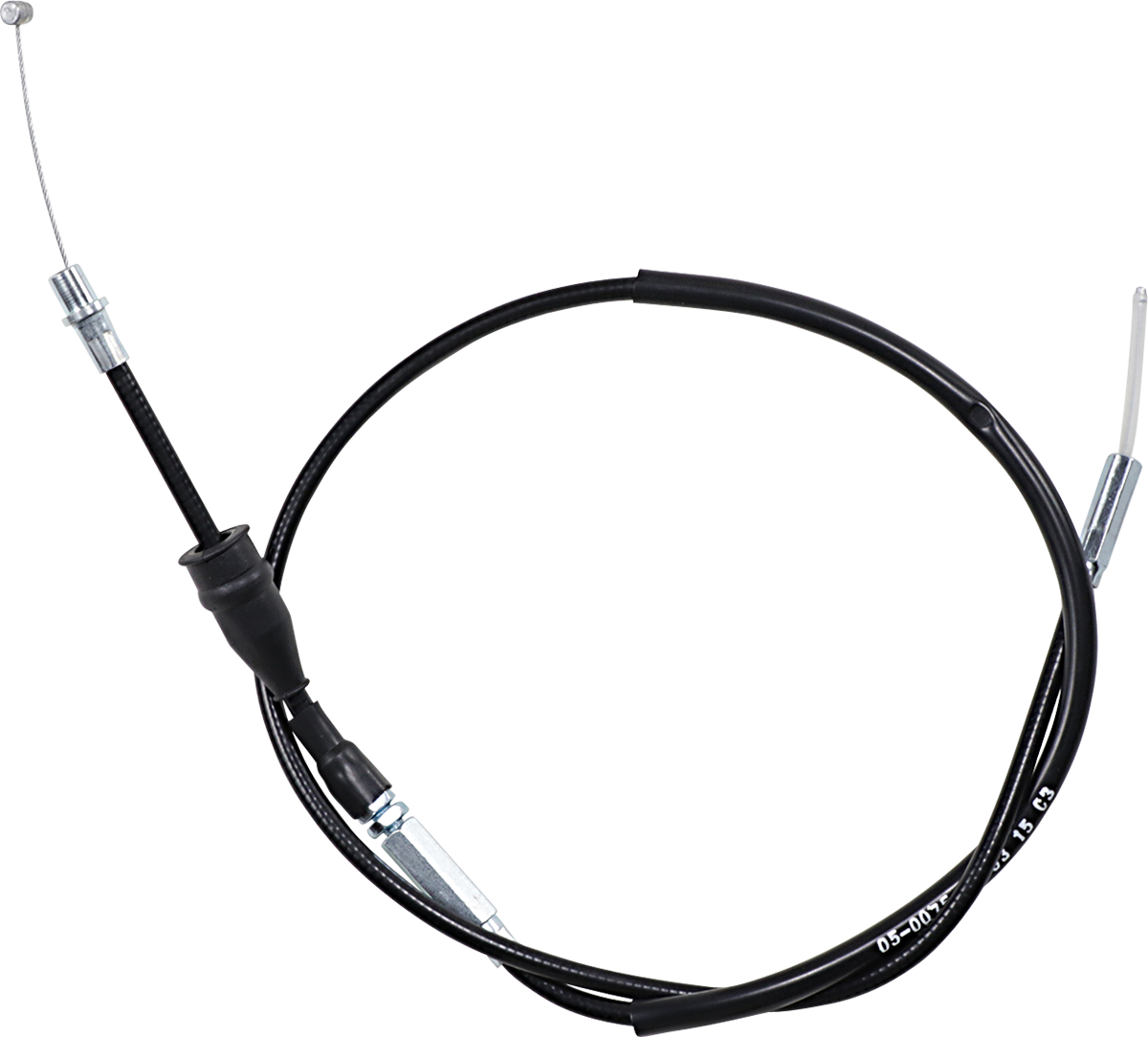 Black Vinyl Throttle Cable