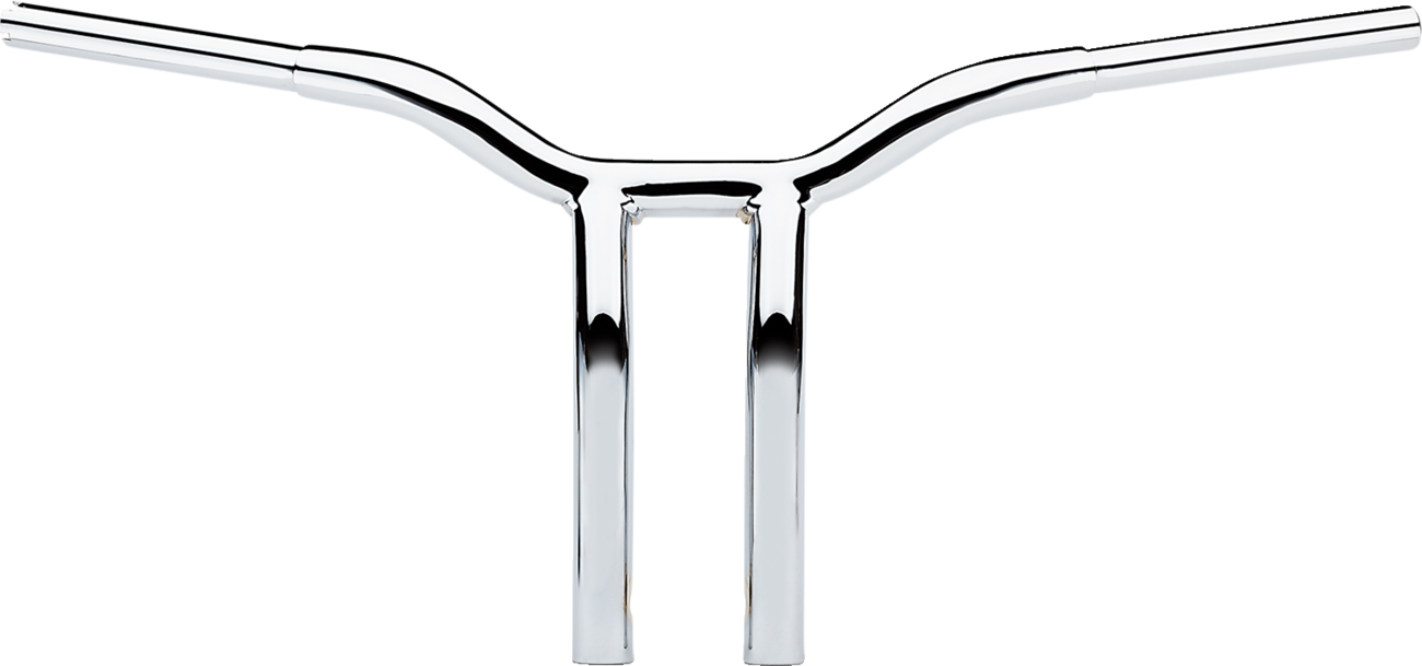 La choppers Kage Fighter Welded Bent-Riser Handlebar - One Piece - 12" - Chrome