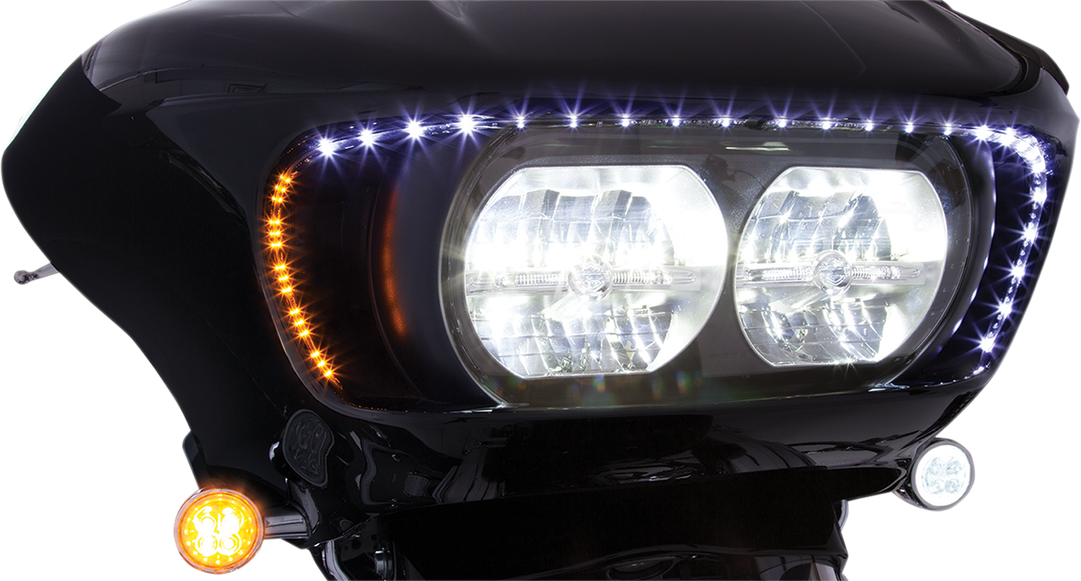 Ciro Road Blade™ LED Lighted Fairing Accent Harley Davidson