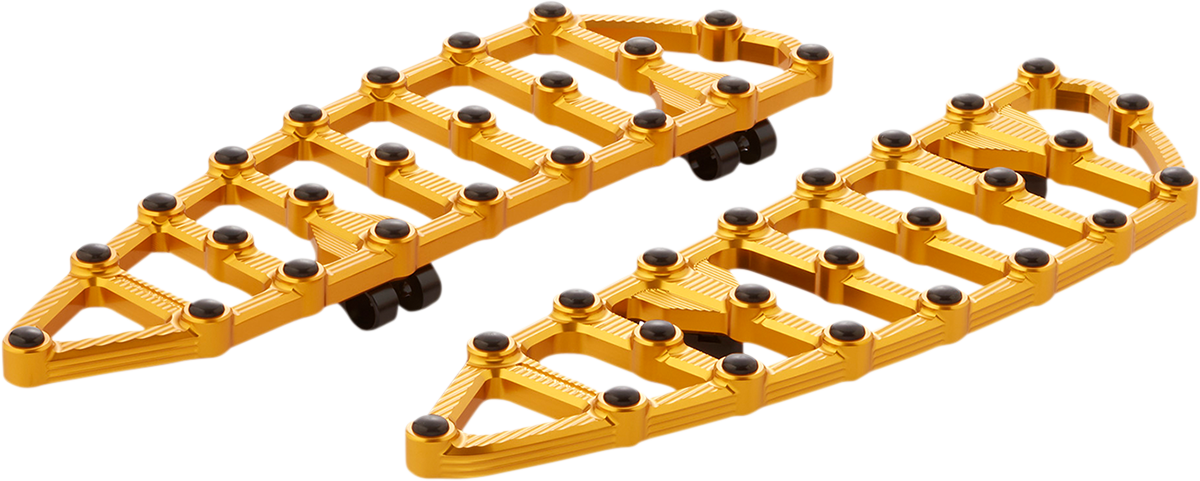 Arlen ness MX Driver Floorboards - Gold Harley Davidson