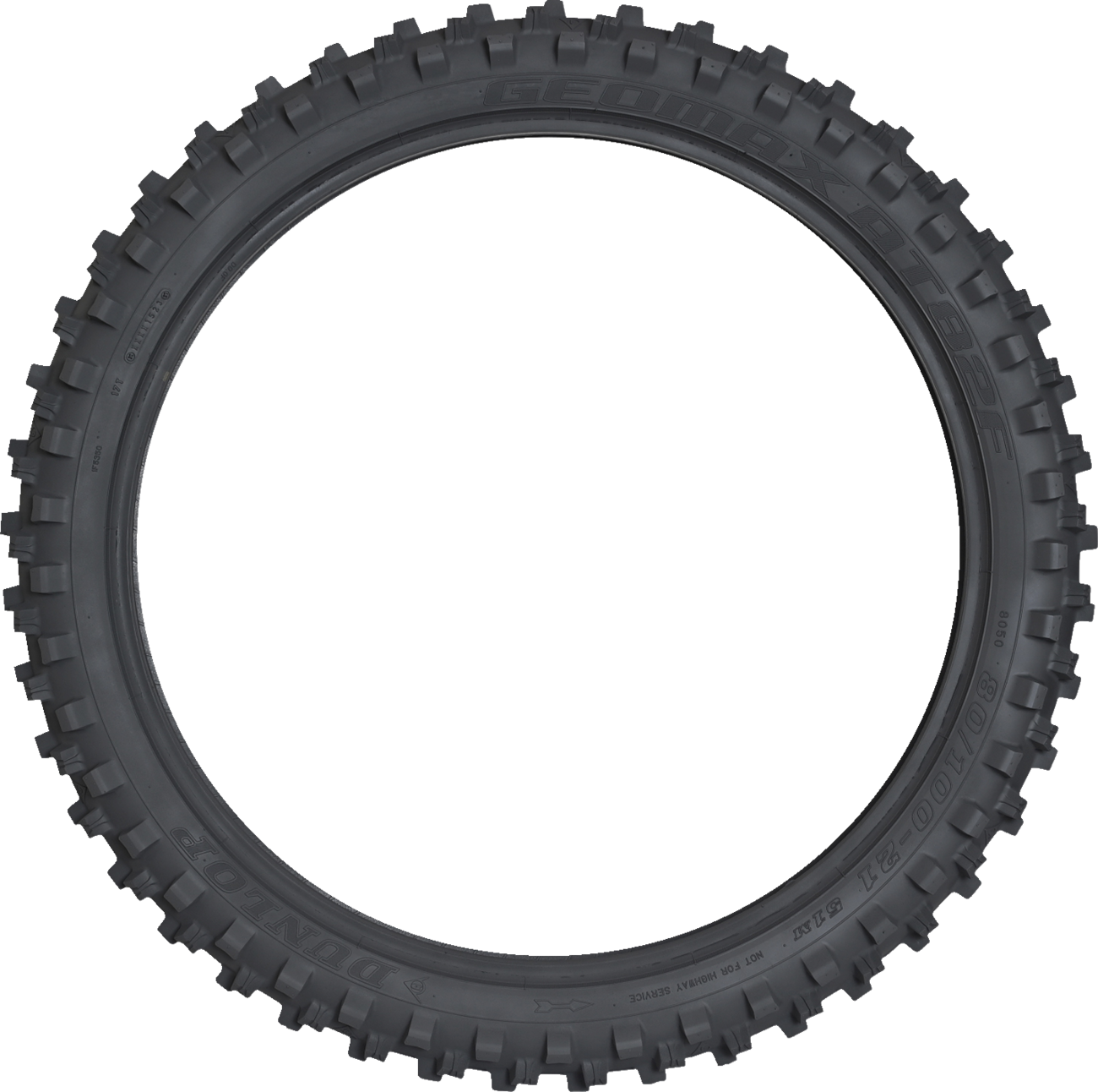 Dunlop Tire - Geomax AT82 - Front - 90/100-21 - 57M