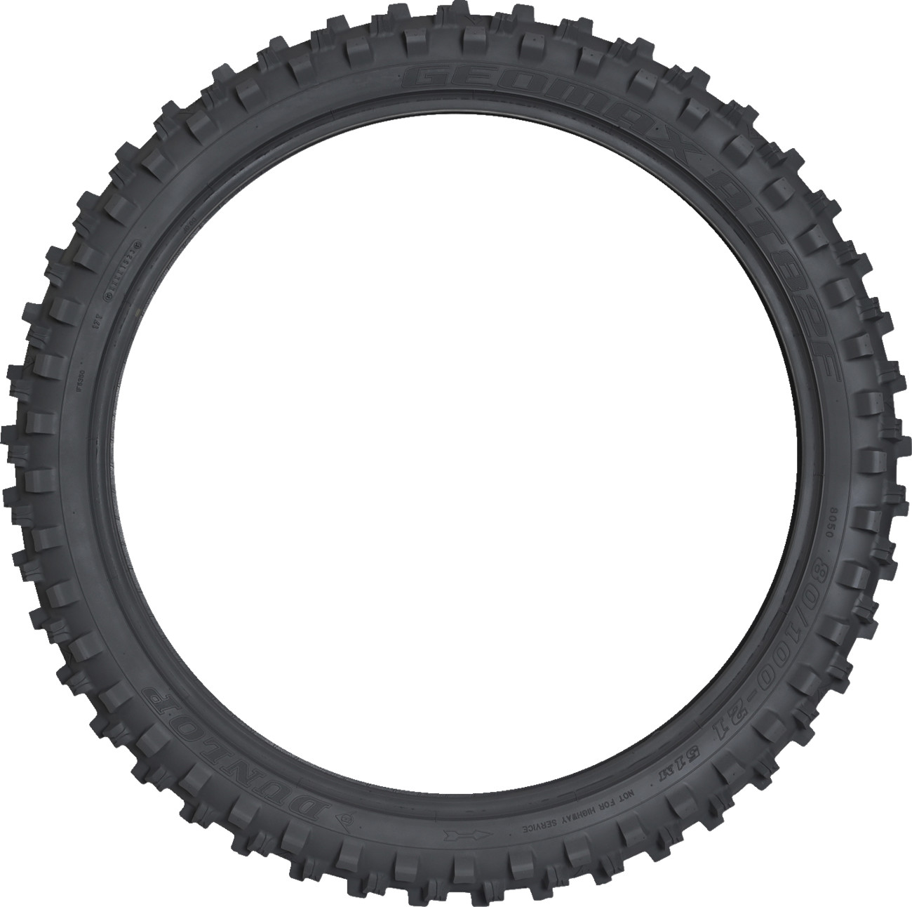 Dunlop Tire - Geomax AT82 - Front - 90/100-21 - 57M