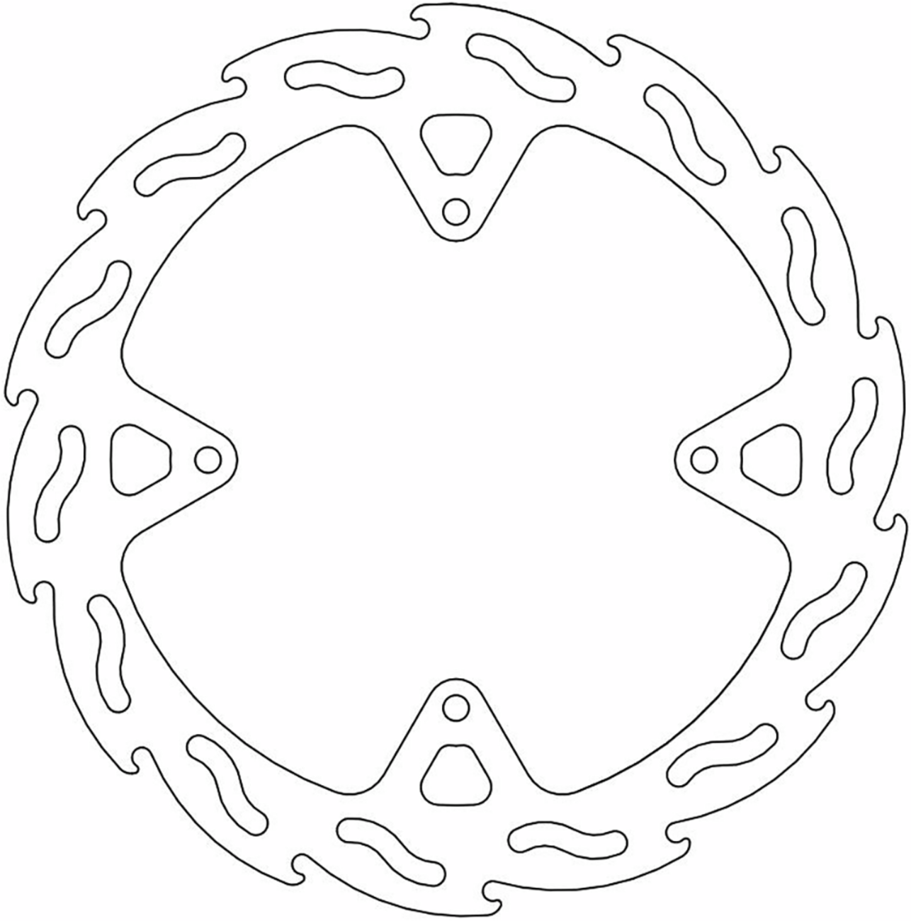 MOTO-MASTER Brake Rotors