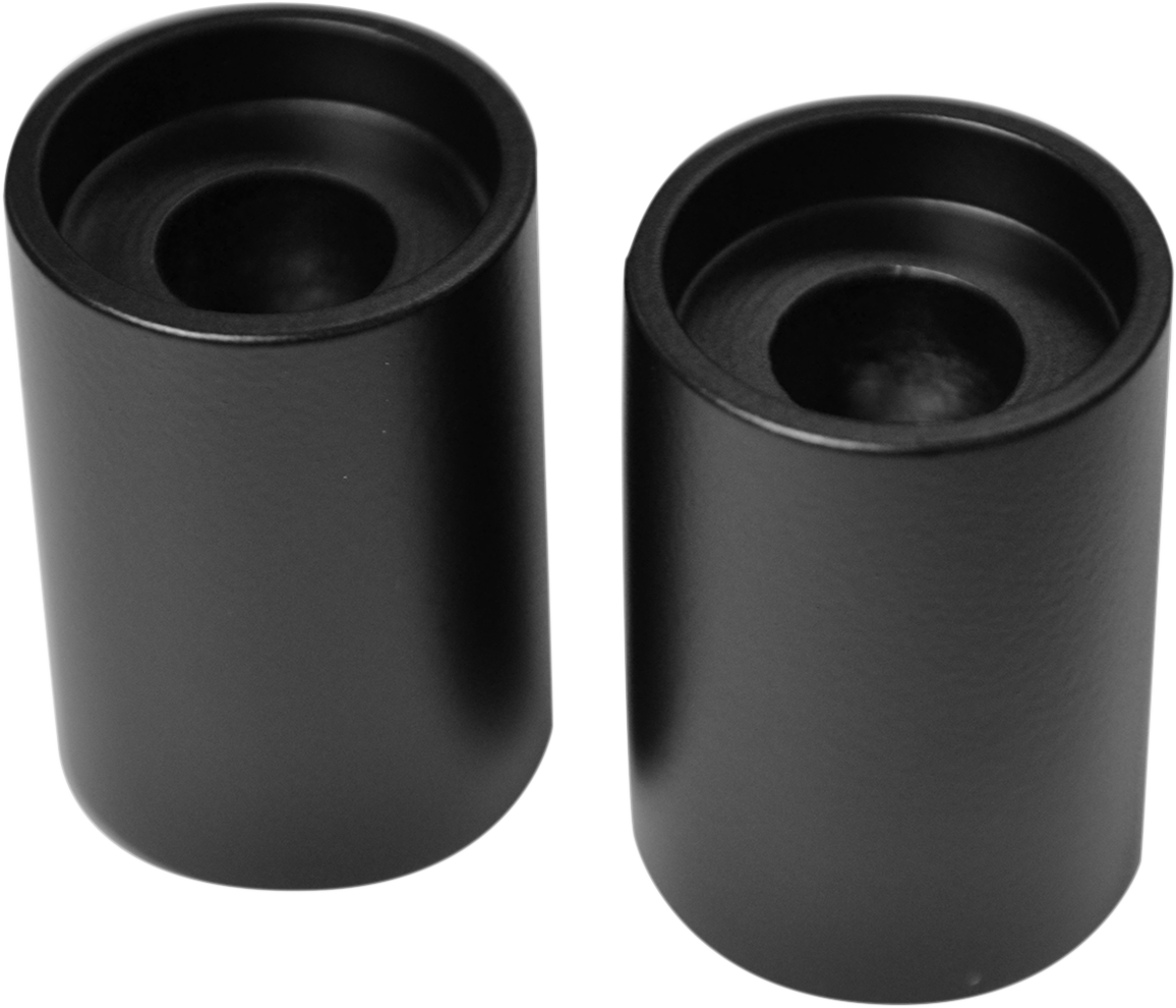 La choppers Handlebar Riser Extensions - 1-1/2" - Flat Black