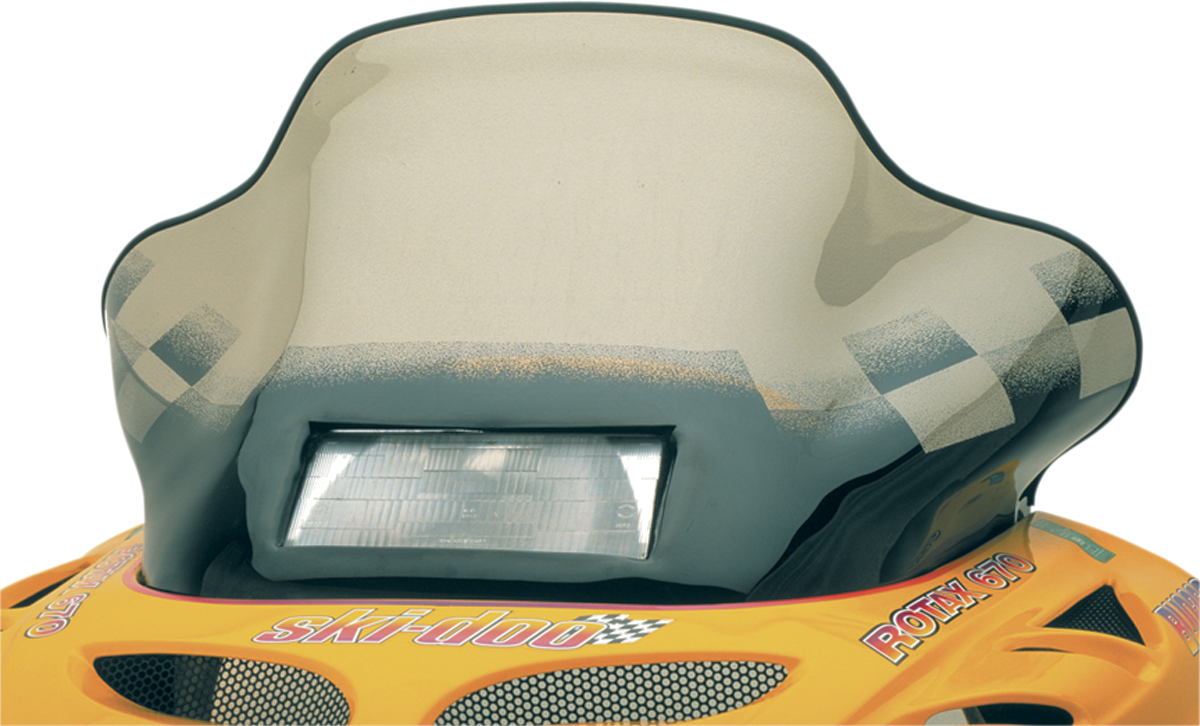 Powermadd Windshield - 15.5" - Tint - Ski Doo 1996-2002 Ski-Doo MX-Z Formula / 1995-1995 Ski-Doo Formula MX Z
