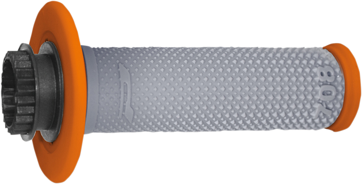 Pro grip 708 Lock-On Grips - Orange/Gray