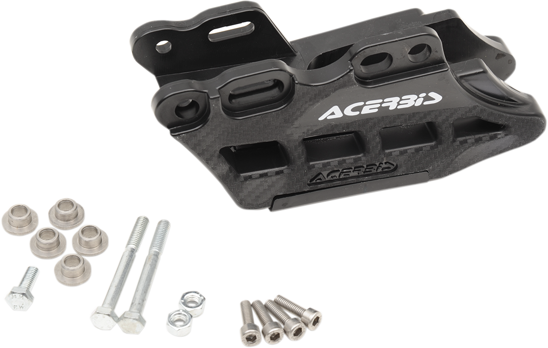 Acerbis Complete Chain Guide Block - Black - RM-Z 250/450 2019-2024 Suzuki RMZ250 / 2018-2024 Suzuki RMZ450