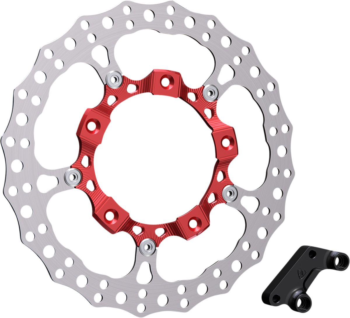 Arlen Ness 14" Full-Floating Big Billet Brake Rotor For Harley Touring 2014-2025