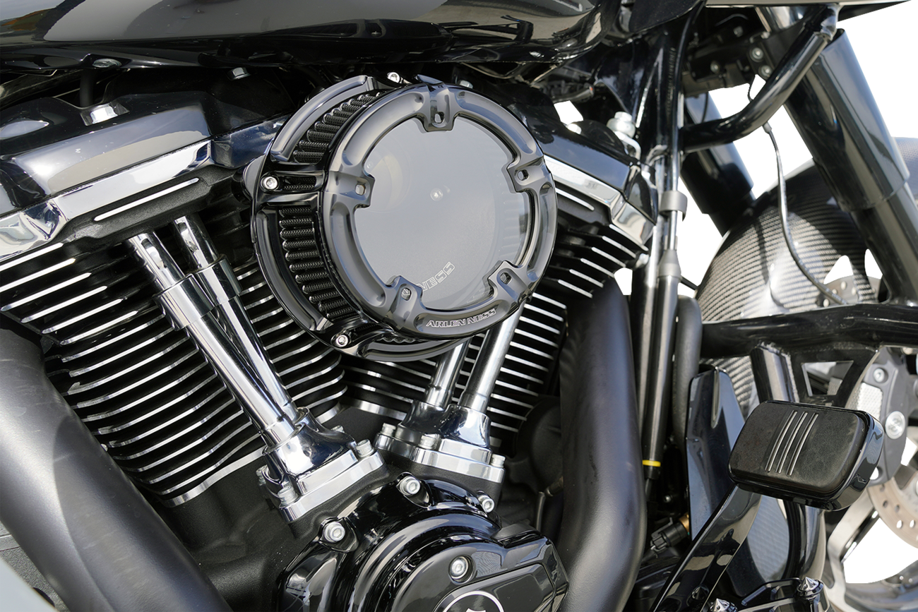Arlen Ness Method Clear Sucker Air Cleaner Kit For Harley Touring / Softail 2023-2026