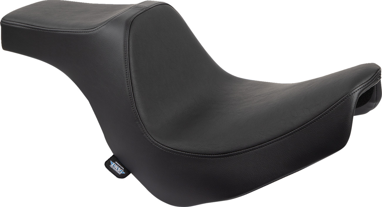 Drag specialties seats Predator III 2-Up Seat - Smooth - Black - FL/FX '18-'24 Harley Davidson