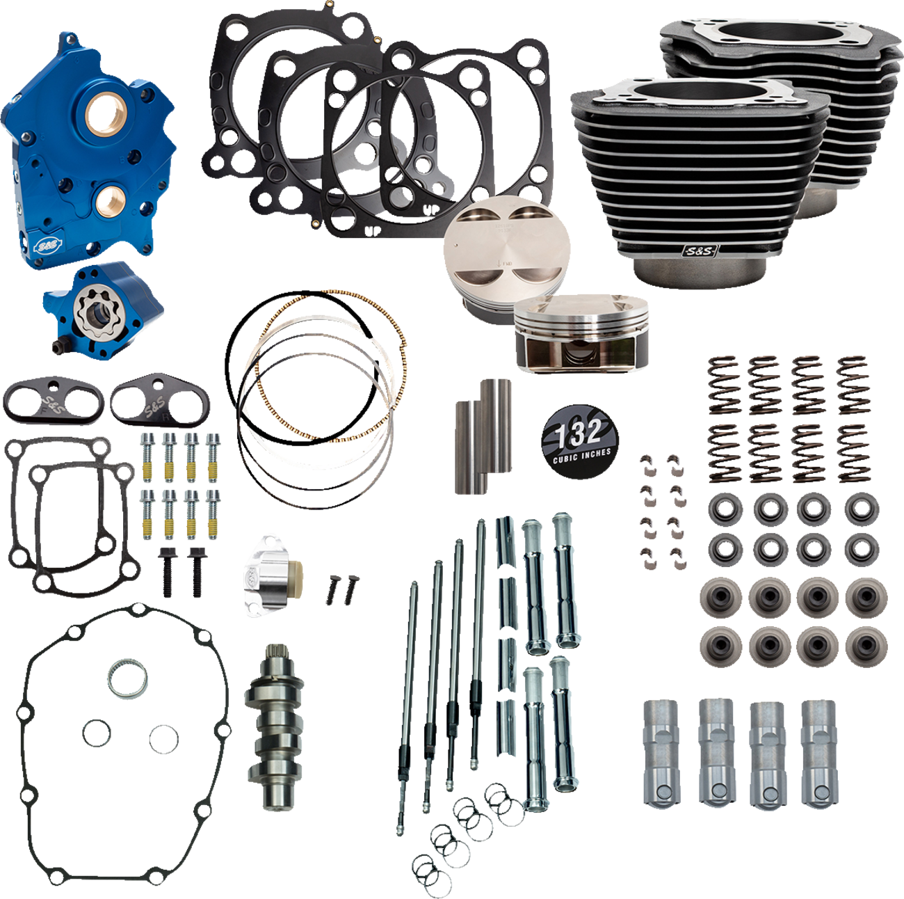 S&S CYCLE 132" Power Package Engine Performance Kit