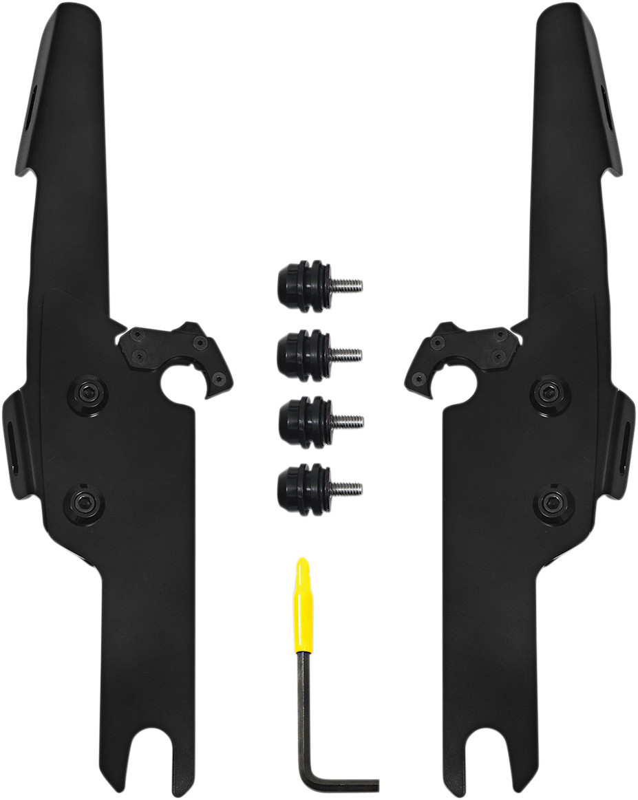 MEMPHIS SHADES Fats/Slim Windshield Trigger-Lock Complete Mount Kit