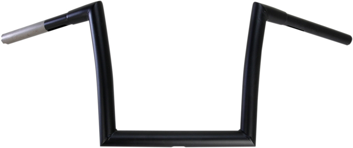 Todd's cycle 1-1/4" Strip Handlebar - Fat Bobber - 10" Rise - Flat Black Harley Davidson