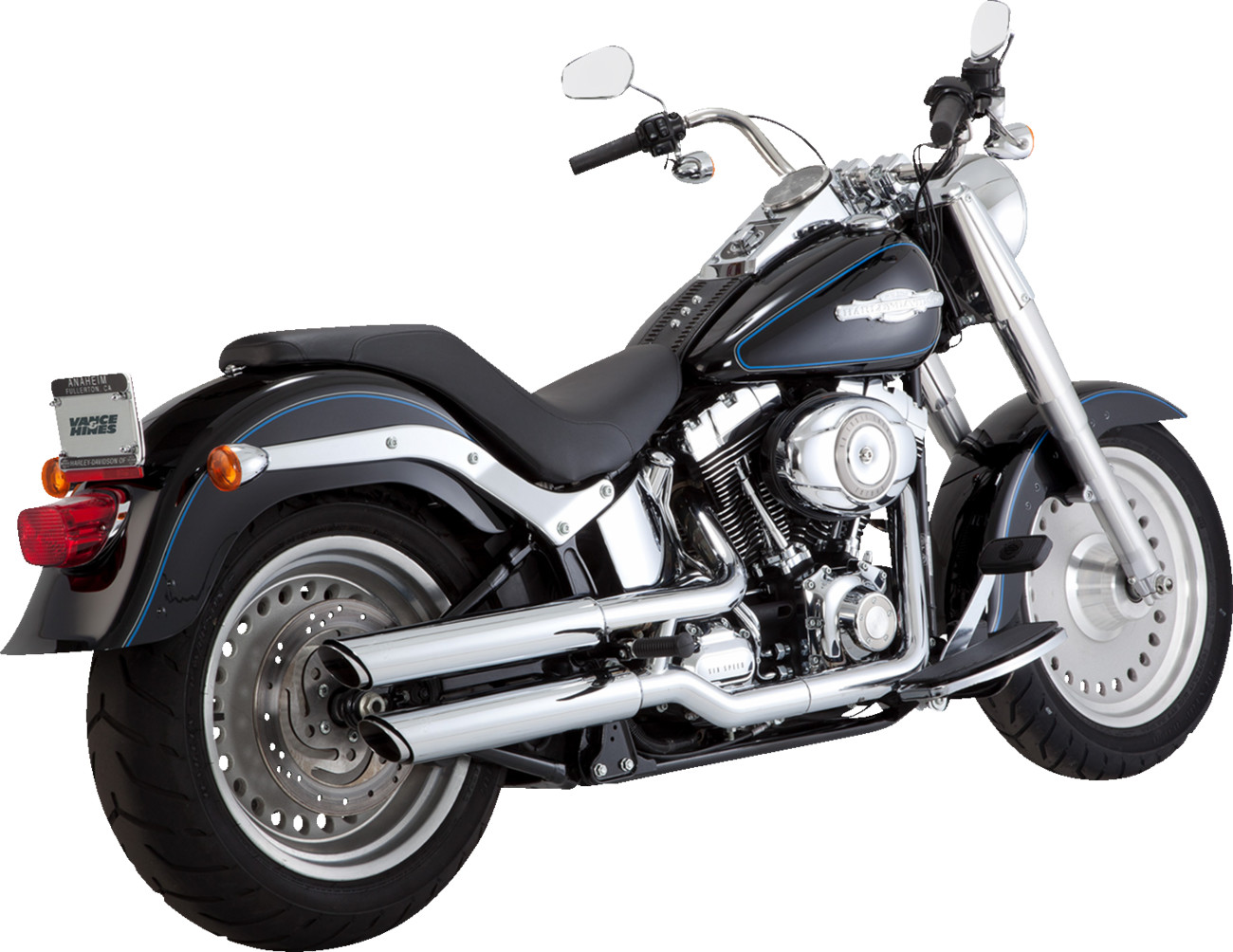 VANCE & HINES Twin Slash 3" Slip-On Mufflers
