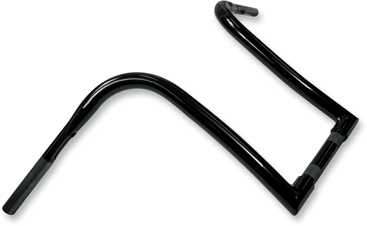 La choppers Nice Curves Ape Hanger Handlebar - 1-1/4" Diameter - 14" Rise - Black