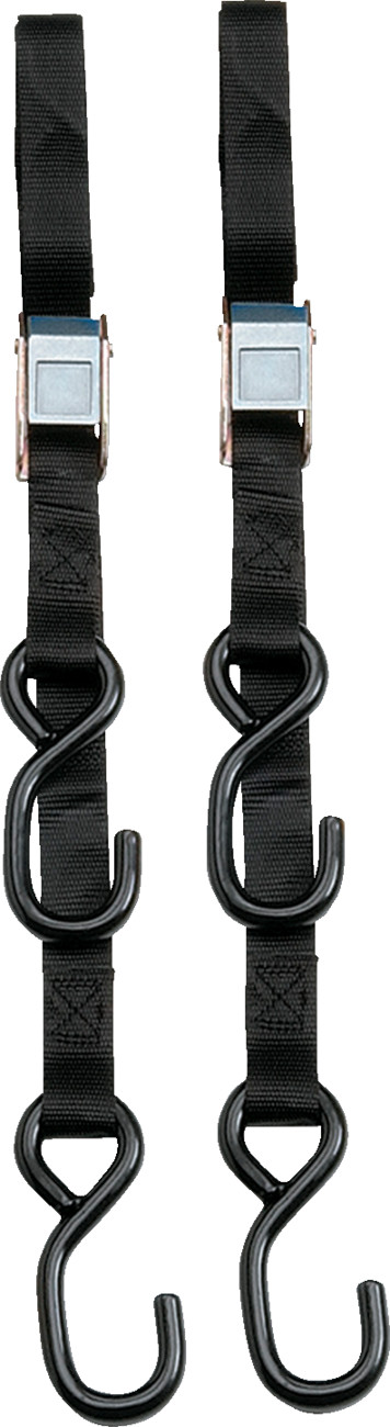 PARTS UNLIMITED Heavy-Duty 6' Cam Buckle Tie-Downs