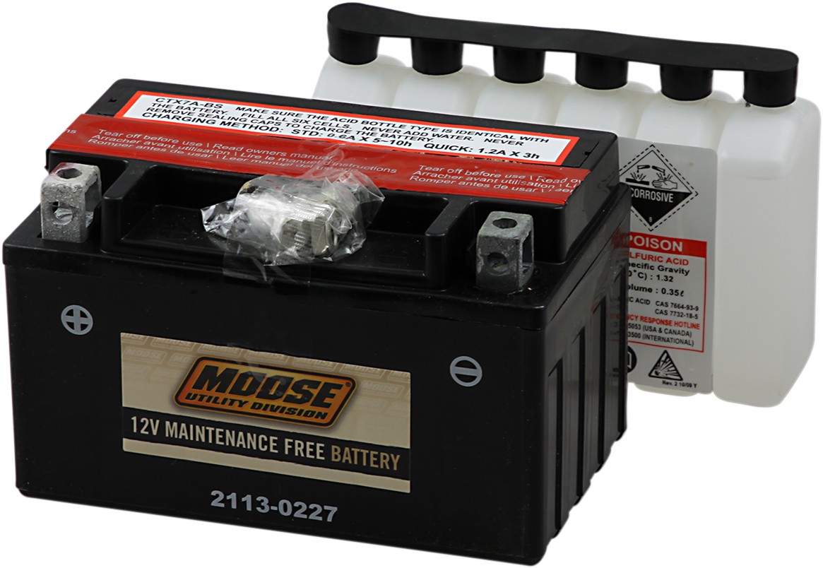 Moose offroad AGM Maintenance-Free Battery Kasea/Suzuki/Kawasaki