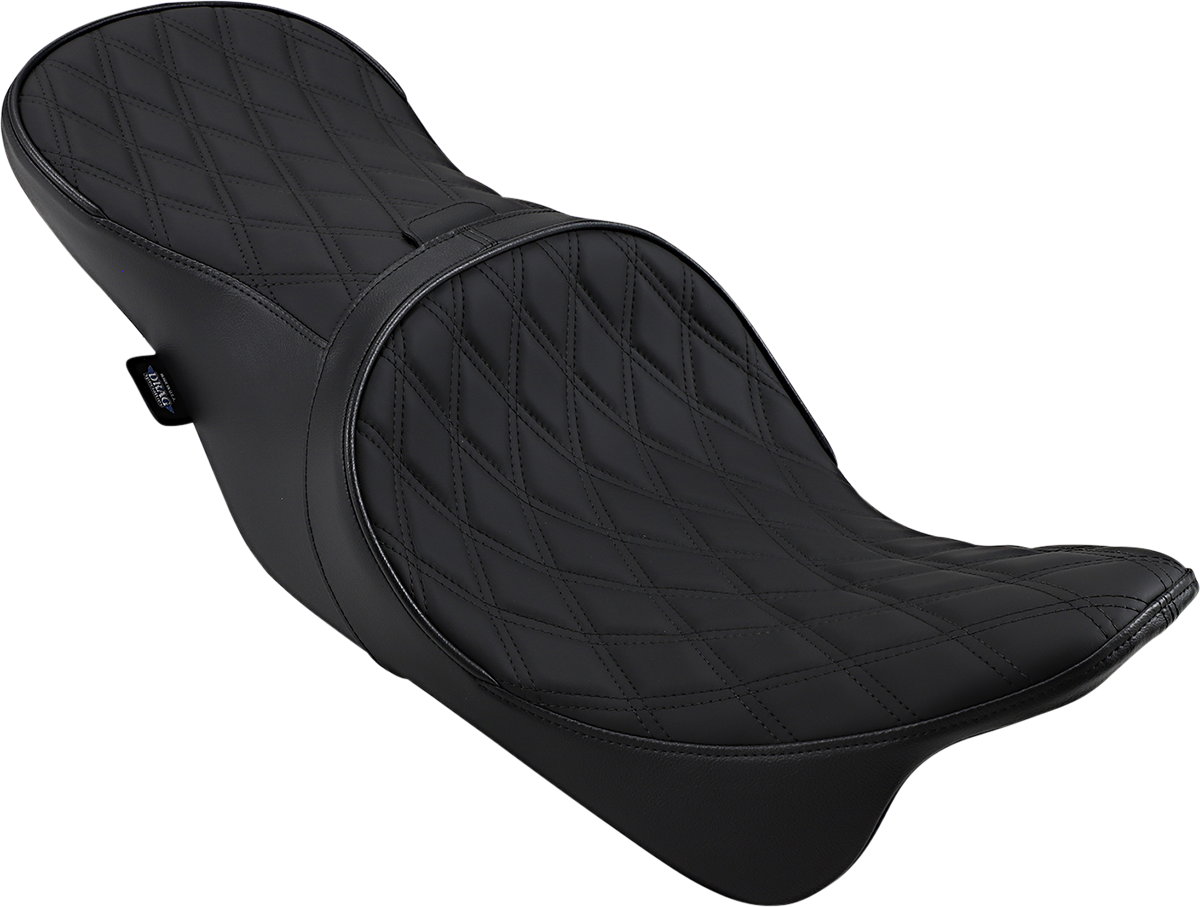 Drag specialties seats Low Forward Touring Seat - Diamond - FL '08-'23 Harley Davidson