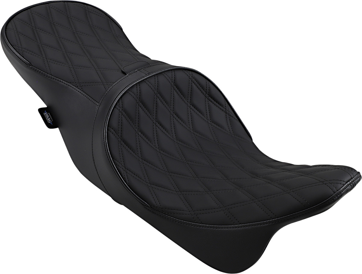 Drag Specialties Backrest Compatible Low Profile Forward Touring Seat For Harley Touring 2008-2025