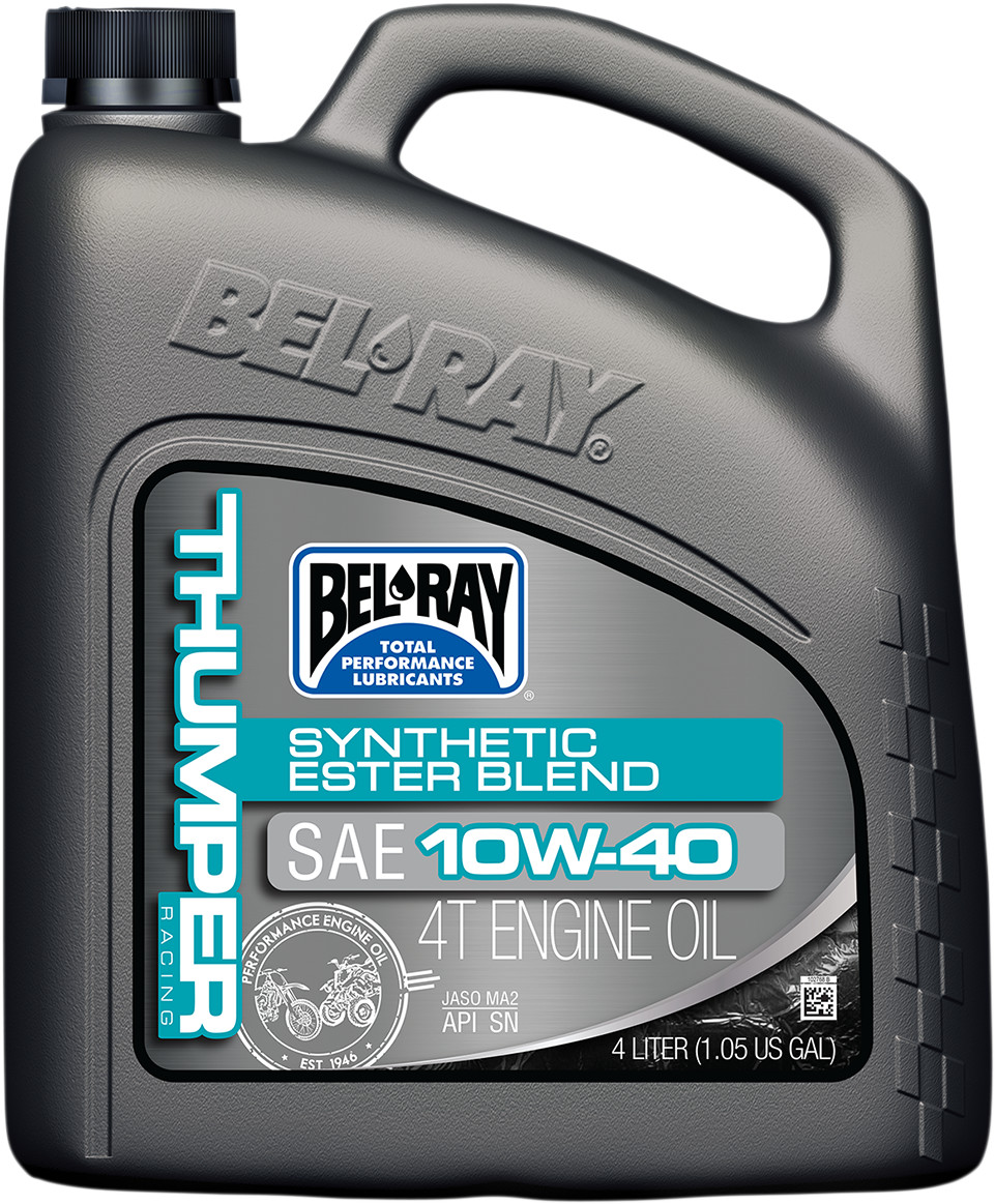 BEL-RAY Thumper® Racing Synthetic Ester Blend 4T Engine Oil