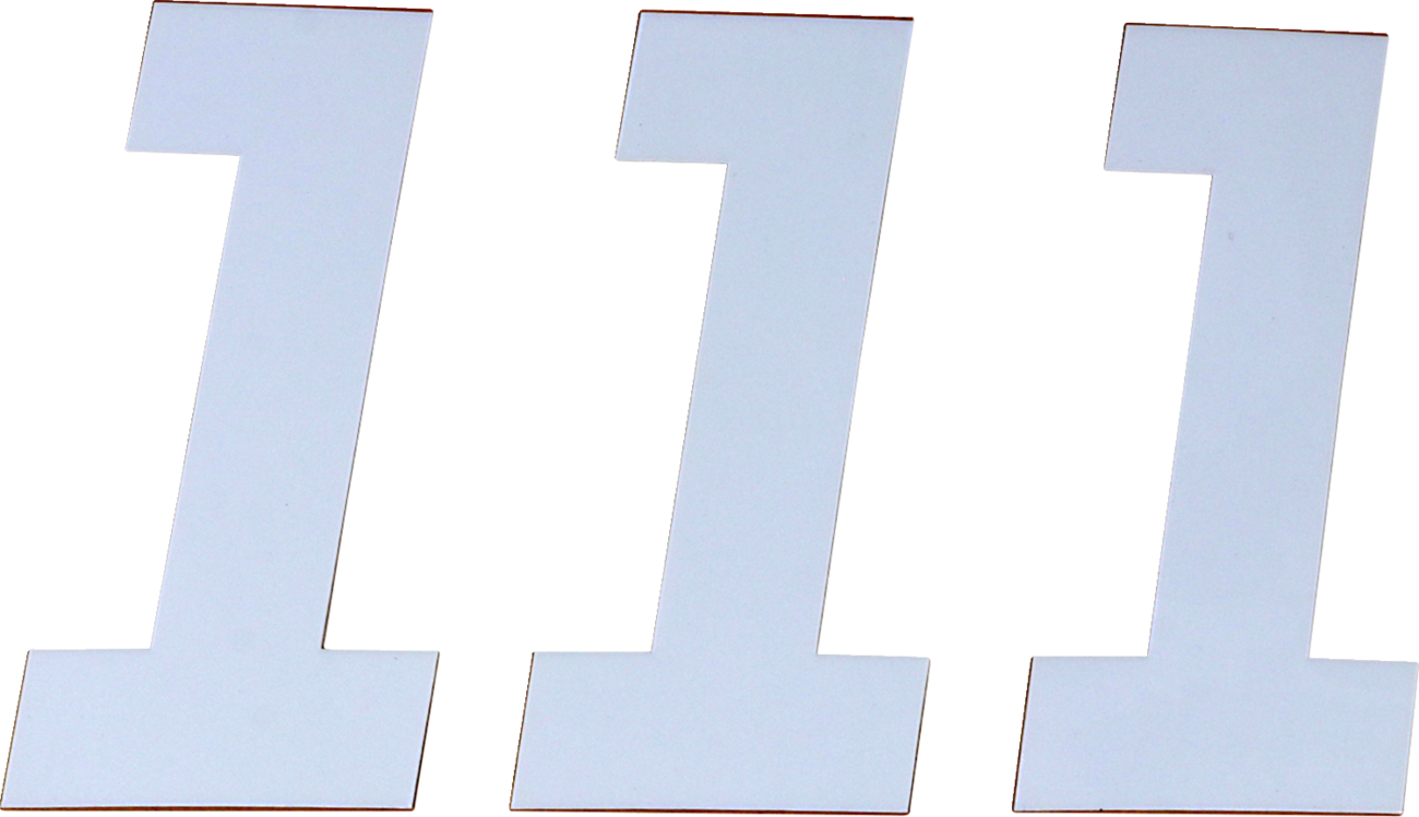 D'COR VISUALS Plate Number