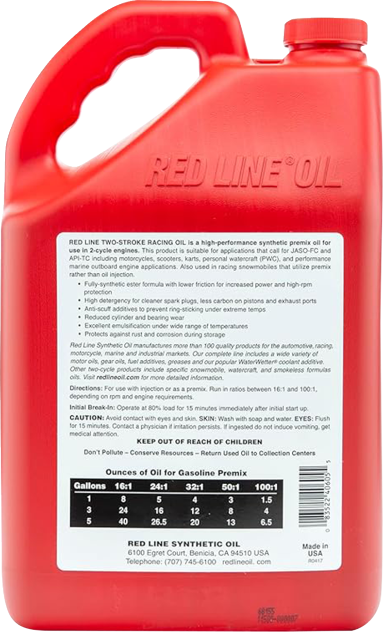 Red Line Two-Stroke Racing Oil