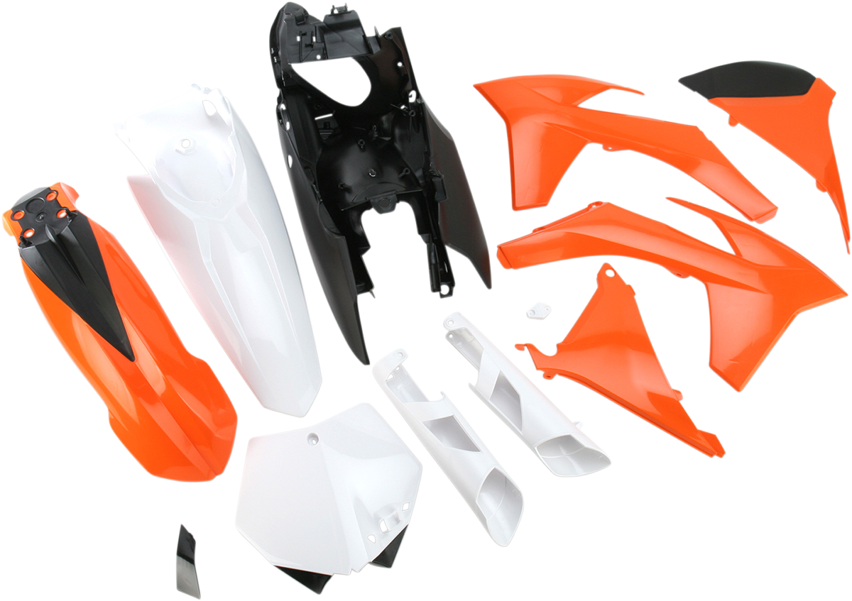 Acerbis Full Body Kit - '11 OEM Orange/Black/White - SX/XC '11 KTM
