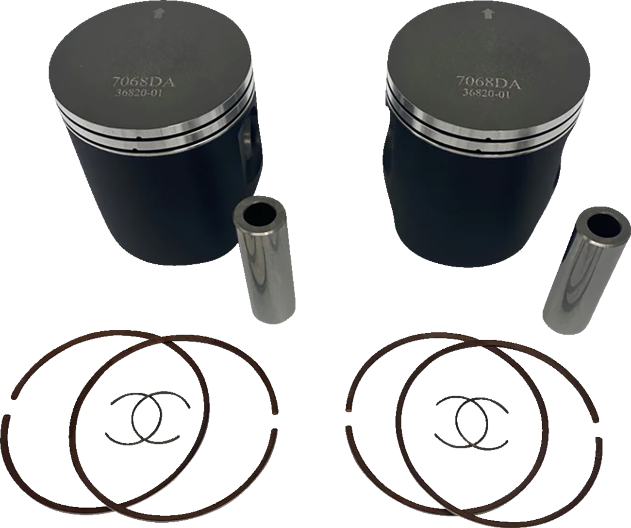 Piston Kit Anodized 2 Stroke