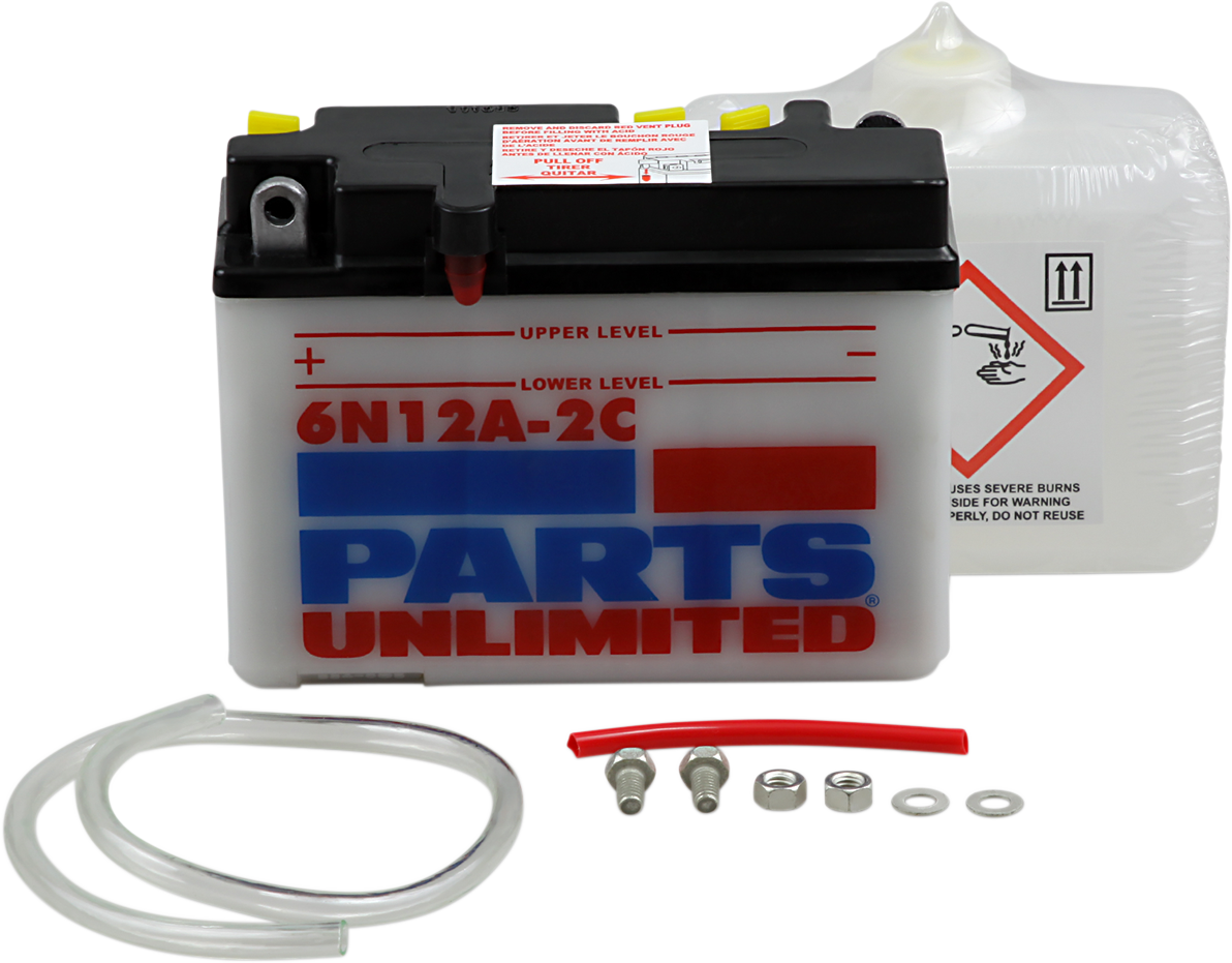 Parts unlimited Battery - 6N12A-2C (B54-6) Honda