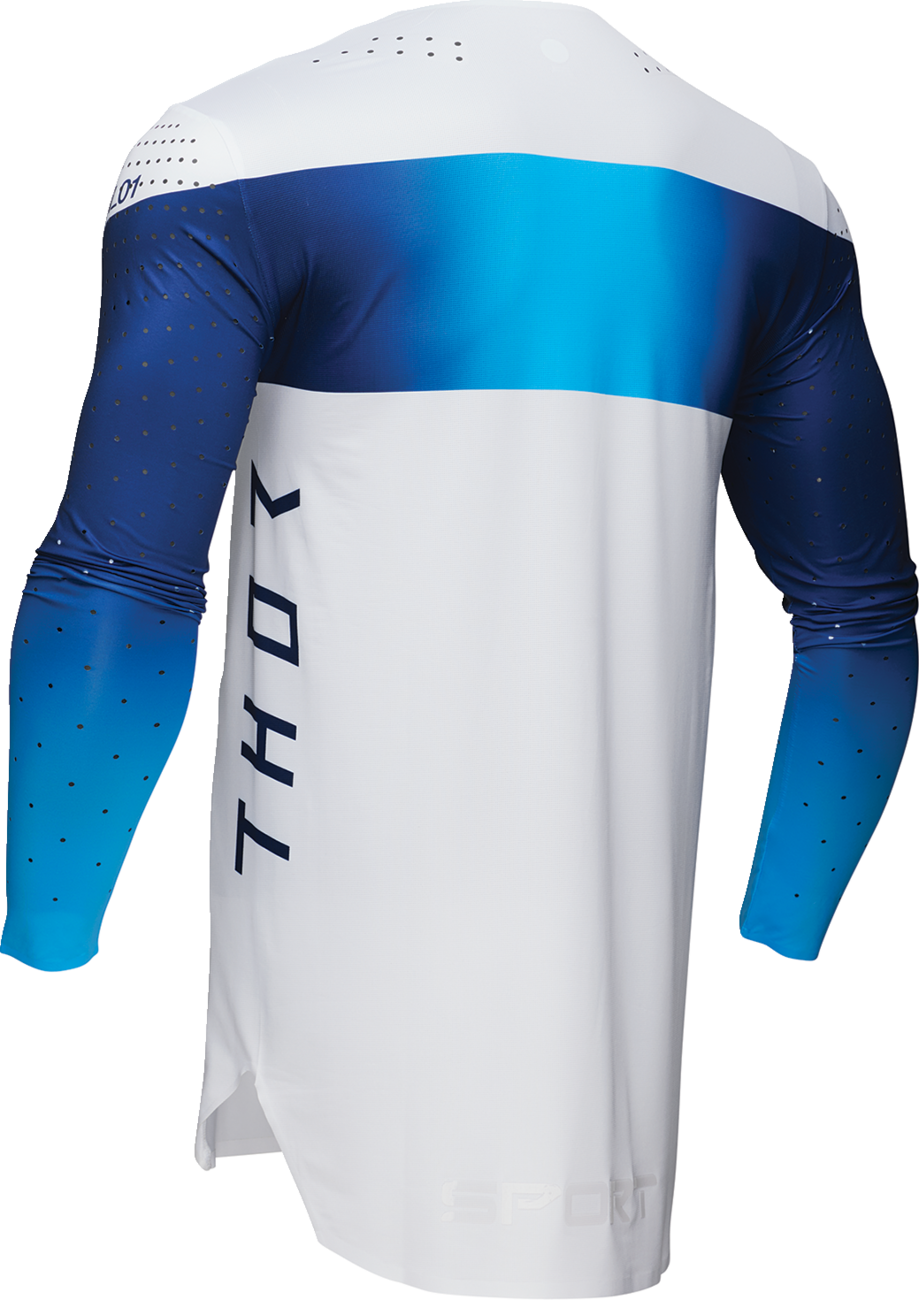 Thor SPORTMODE Strike Jersey — Navy/Blue/White