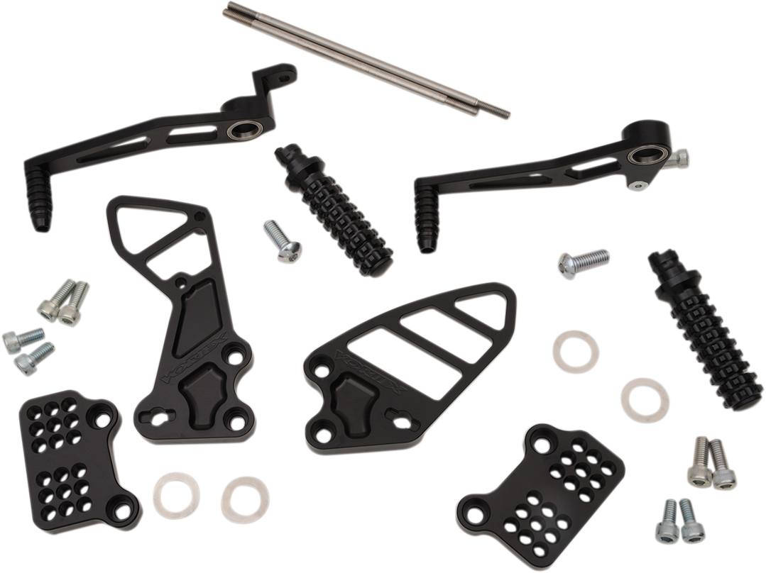 Vortex Original Rearsets 2001-2005 Suzuki GSX-R600 / 2001-2004 Suzuki GSX-R1000 / 2000-2005 Suzuki GSX-R750