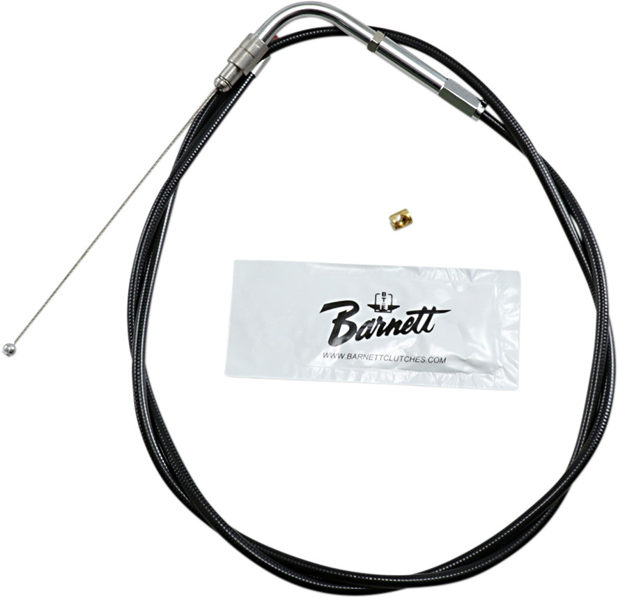 BARNETT Black Vinyl Throttle/Idle Cable