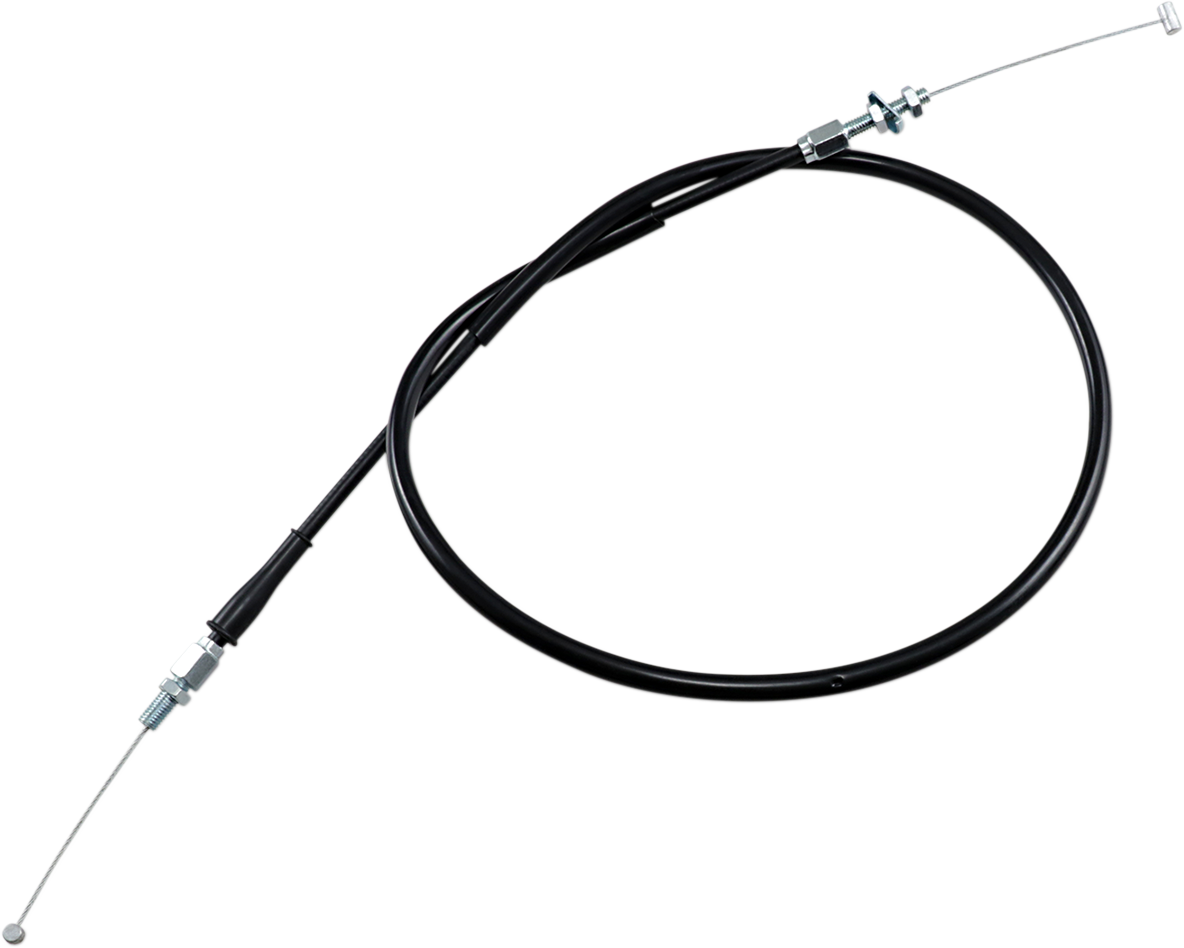 Black Vinyl Throttle Cable