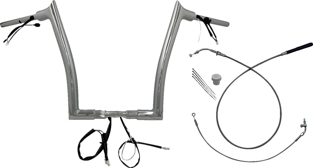 1-1/2" EZ Install Pointed Top Handlebar