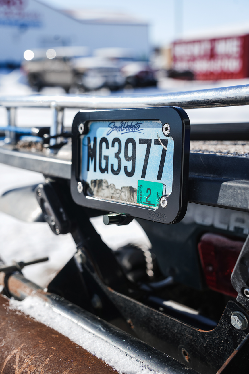 Klock werks License Plate Mount