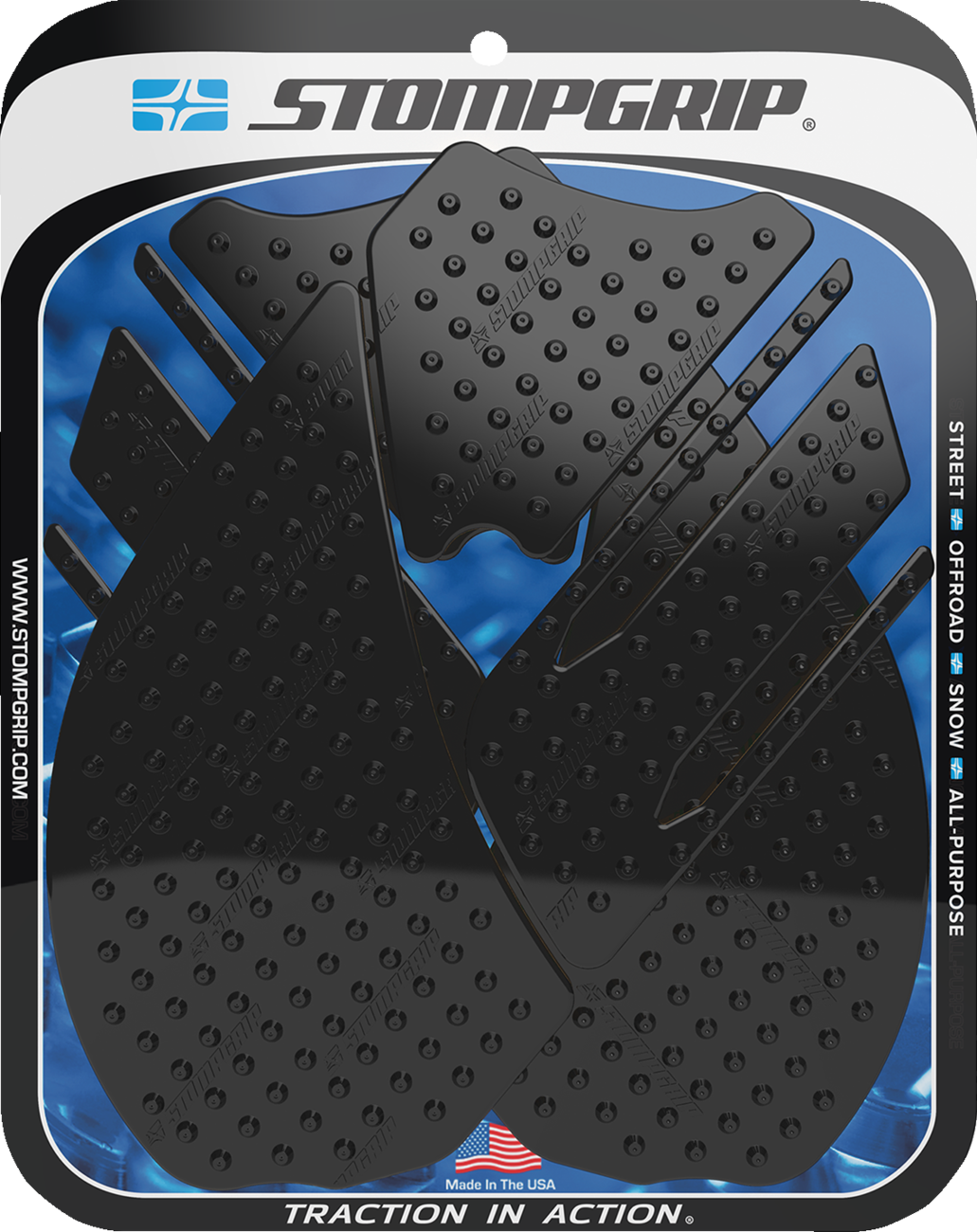 STOMPGRIP Volcano Profile Traction Pad Tank Grips