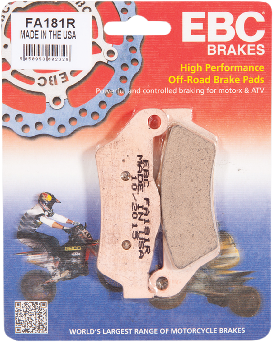 EBC FA181R R Series Sintered Brake Pads