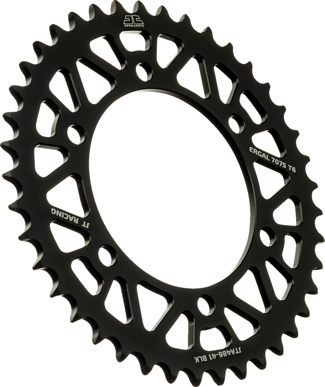 Jt sprockets Rear Sprocket - Aluminum - 41 Tooth - Black - Kawasaki 41T