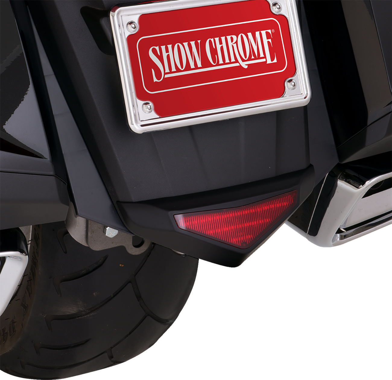 SHOW CHROME Rear Fender Lower Trim Light