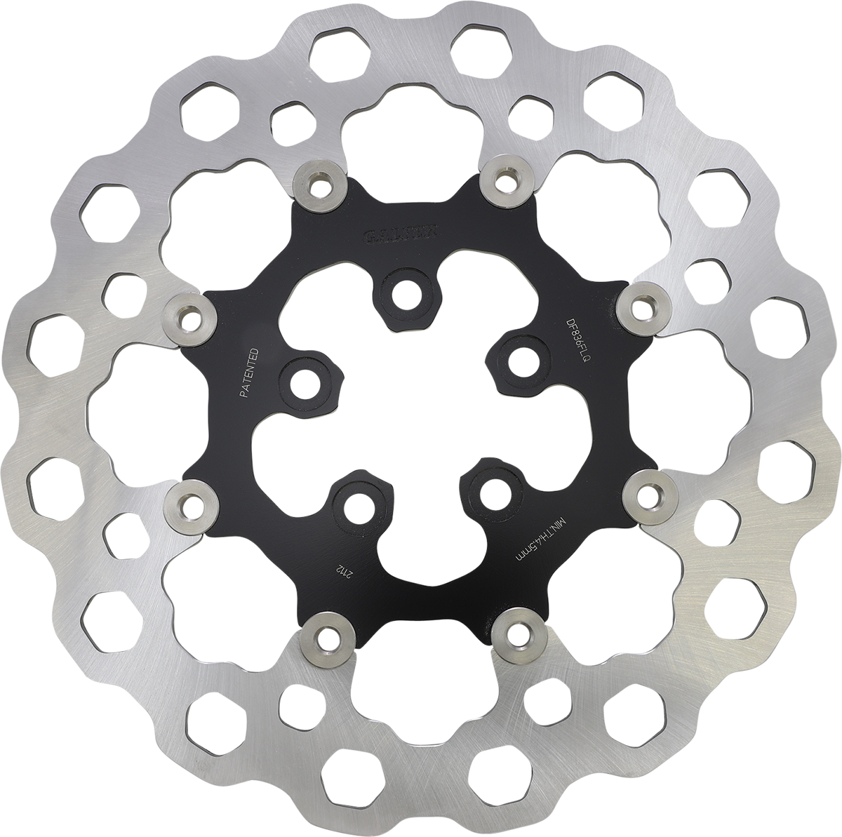 Galfer Cubiq 11.8" Floating Rear Brake Rotor For Harley Touring 2008-2025