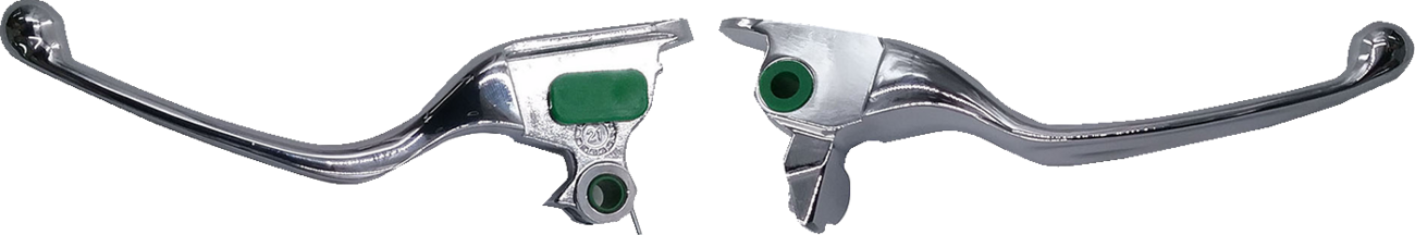 Drag specialties Wide Blade Lever Set - Chrome Harley Davidson