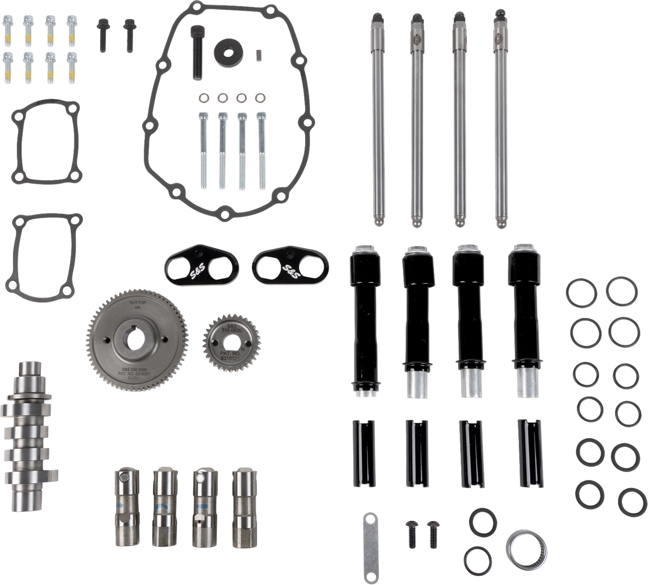 S&S CYCLE 496 Camshaft Kit with Pushrod Tubes