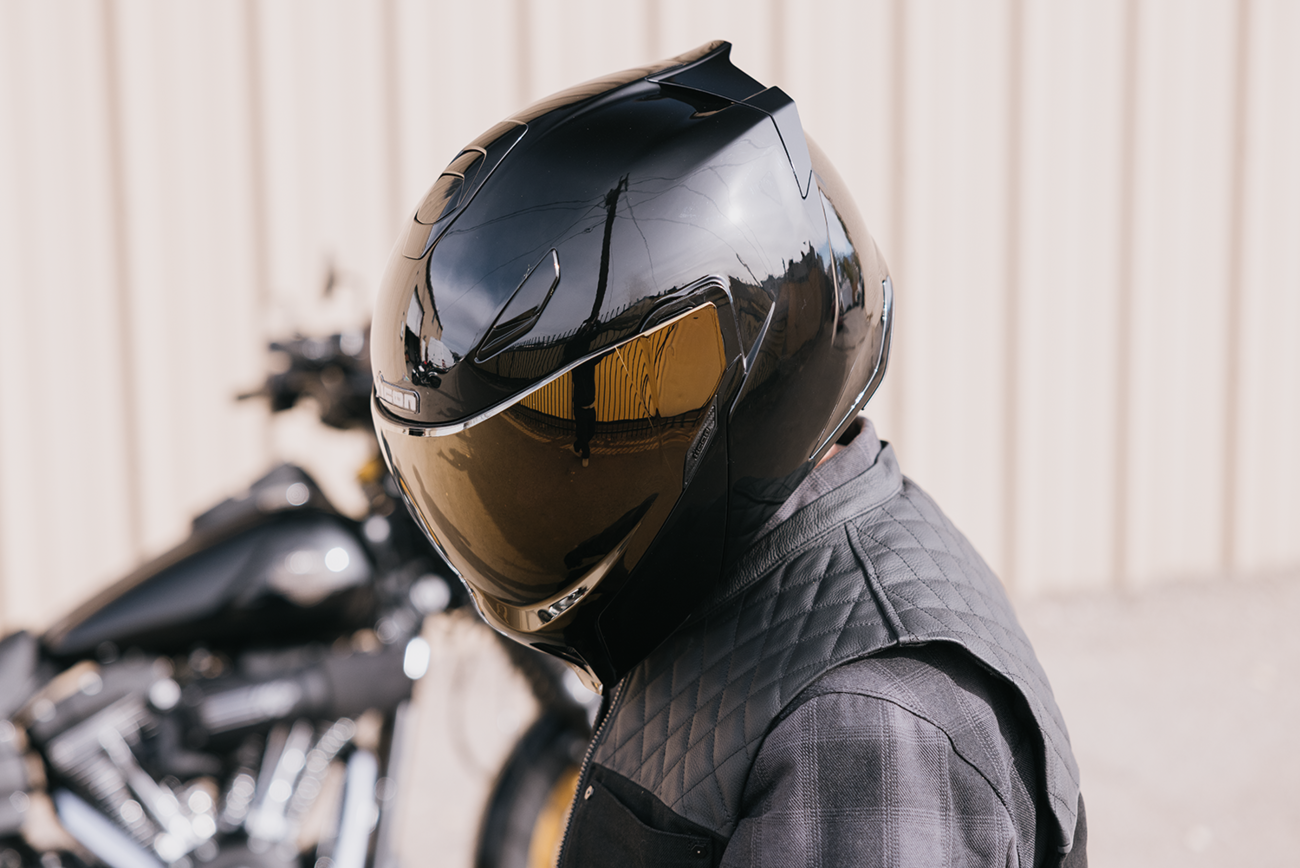 ICON Threshold™ Solid Modular Helmet