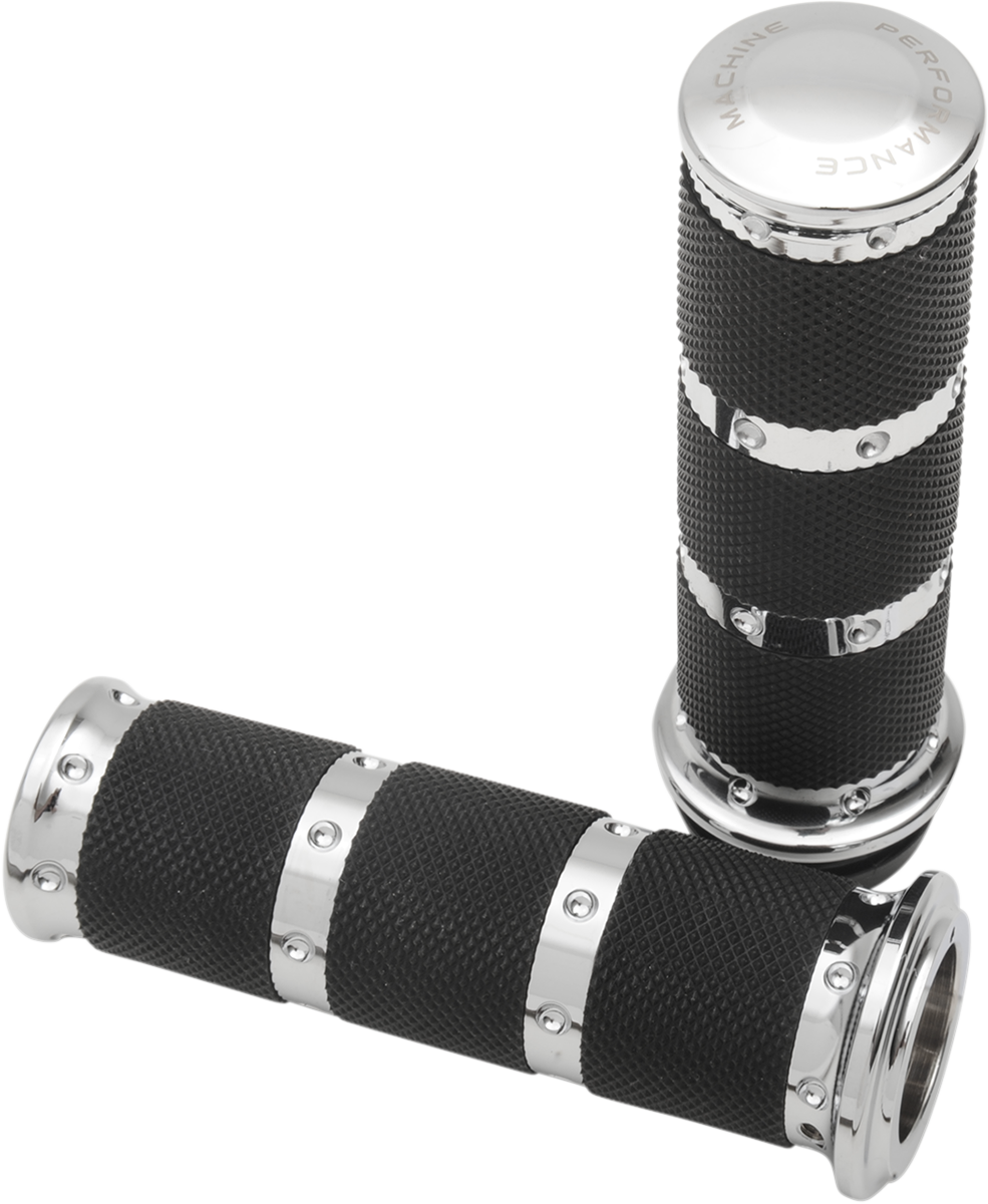 Performance Machine XLS Grips For Harley With Throttle By Wire