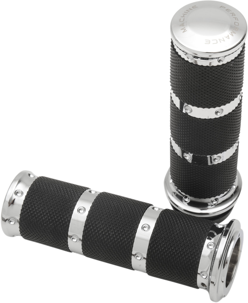 Performance Machine XLS Grips For Harley With Throttle By Wire