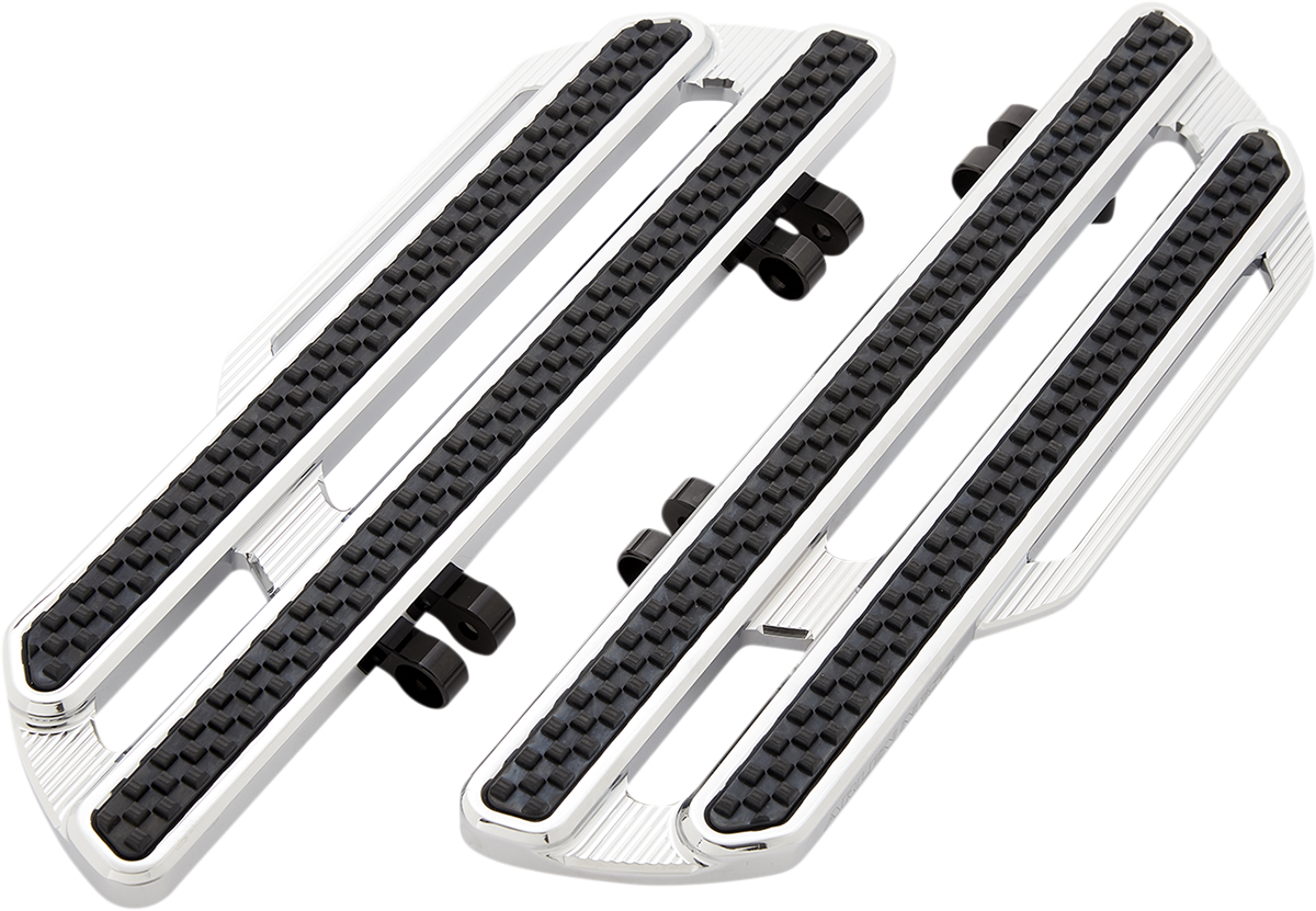 Arlen ness Method Driver Floorboards - Extended - Chrome Harley Davidson