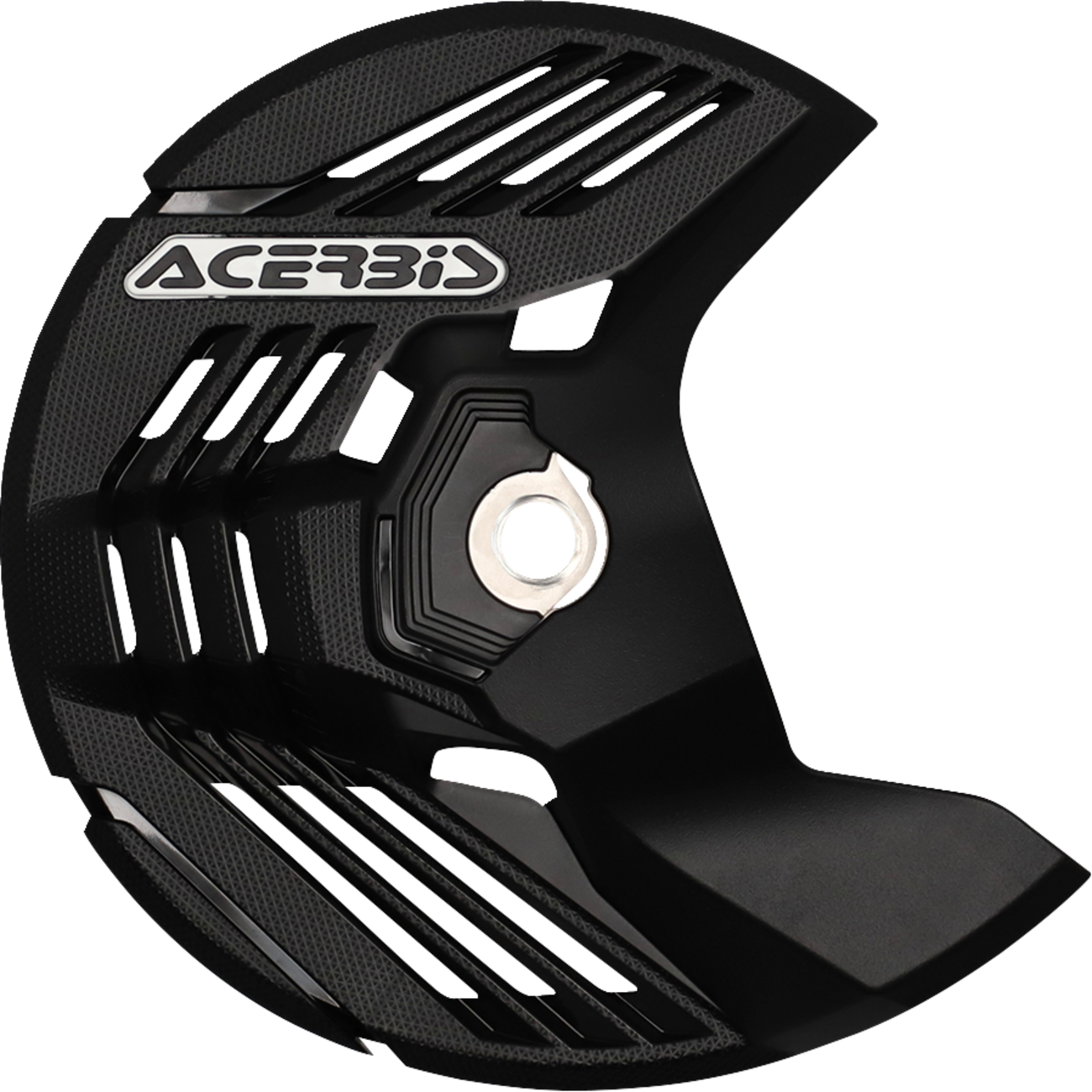 Acerbis Disc Cover - Linear - Black - Honda | Kawasaki | Sherco | Yamaha