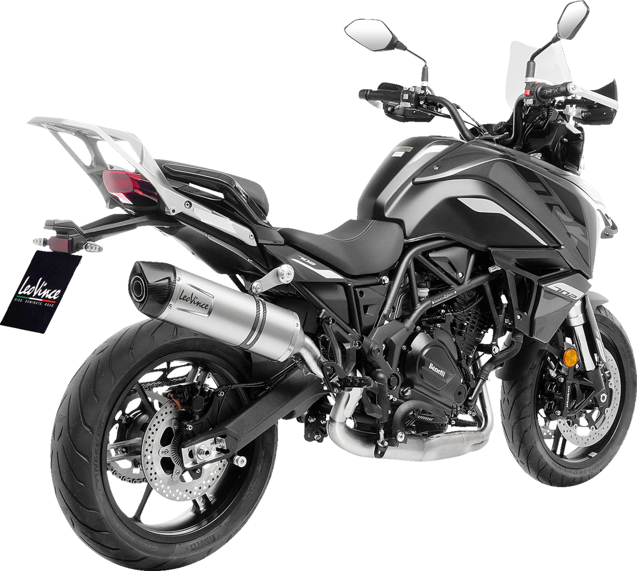 LeoVince LV One EVO Slip-On Exhaust Benelli TRK 702 / 702X 2024